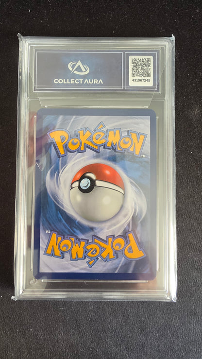 Carte Pokémon Gradée Collect Aura Mélofée ex de Lilie 10 184/159 - arrière