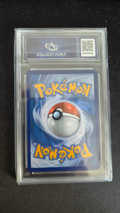 Carte Pokémon Gradée Collect Aura Mew ex 10 88/92 - arrière