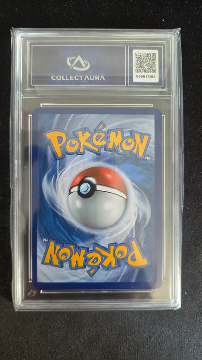 Carte Pokémon Gradée Collect Aura Mewtwo EX 9.5 54/99 - arrière
