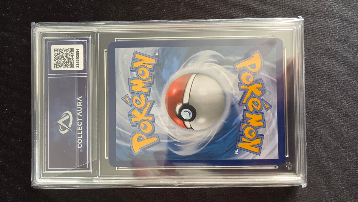 Carte Pokémon Gradée Collect Aura Miascarade ex 10 256/193 - face