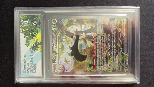 Carte Pokémon Gradée Collect Aura Miascarade ex 10 256/193 n°216302594