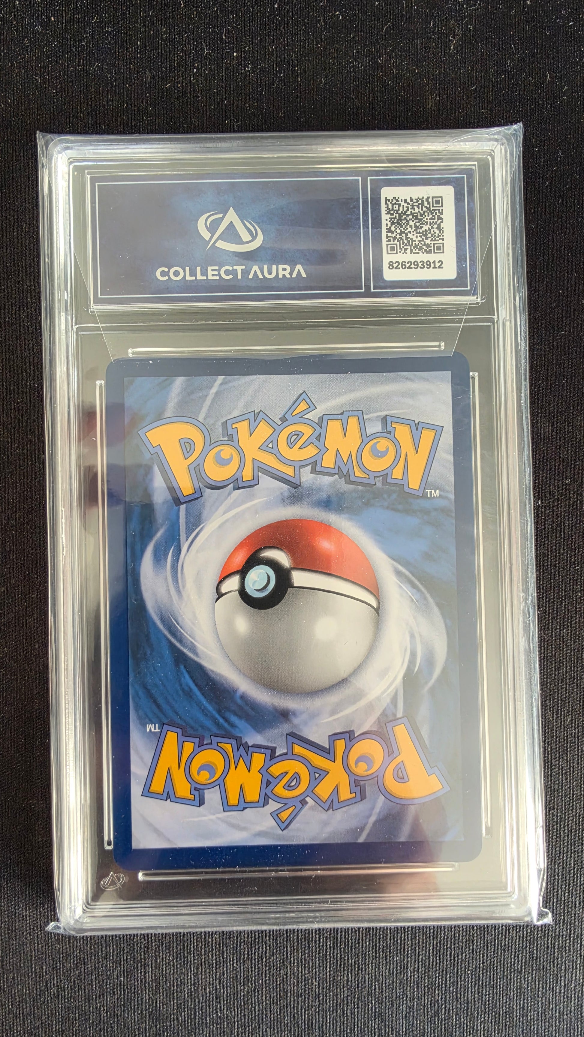 Carte Pokémon Gradée Collect Aura Mygavolt ex 10 168/142 - arrière