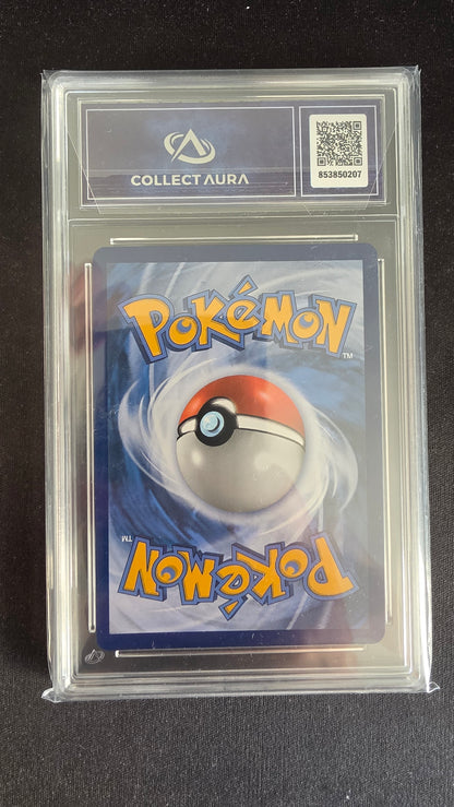 Carte Pokémon Gradée Collect Aura Ogerpon Masque de la Pierre ex 9.5 215/167 - arrière