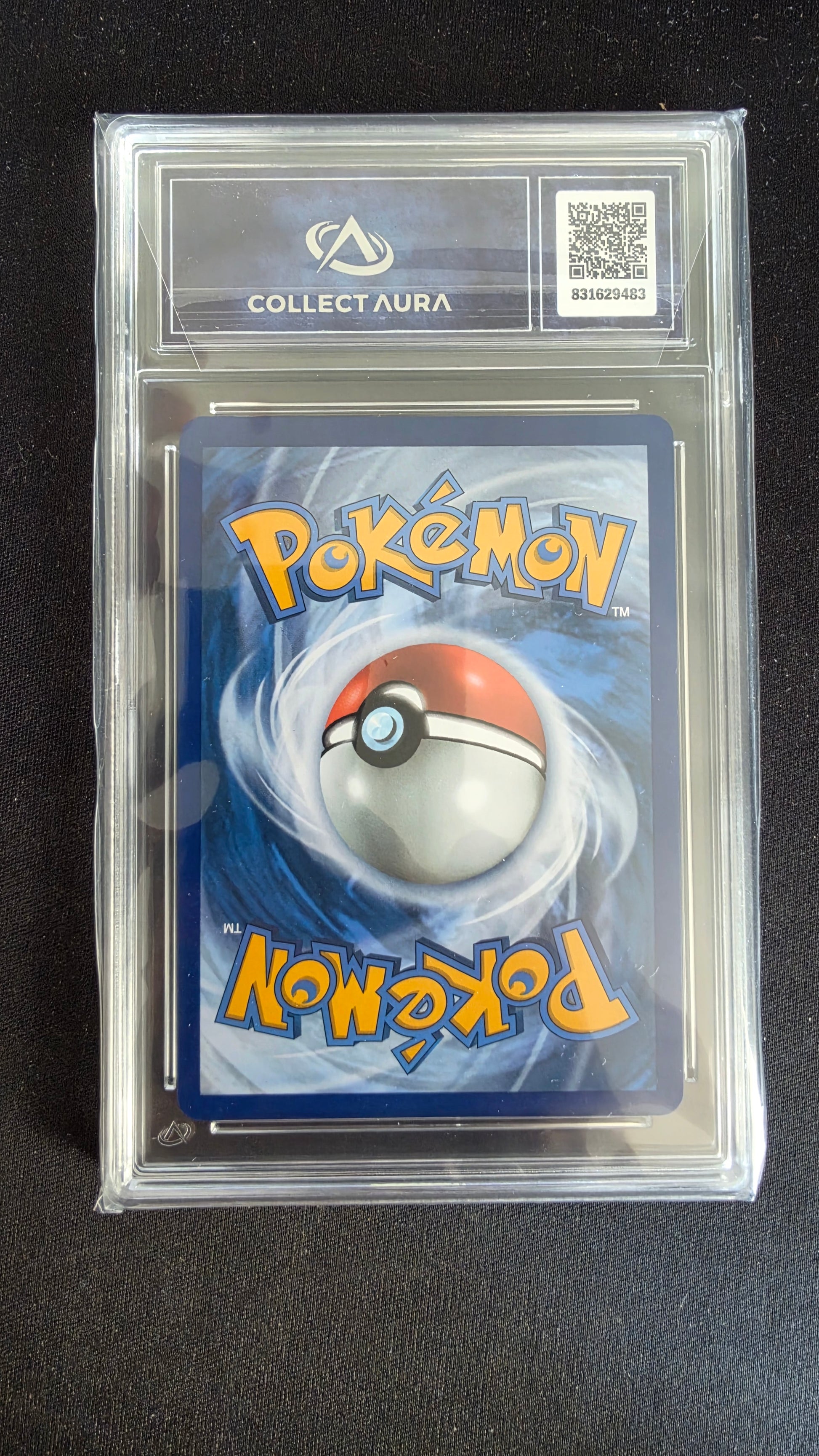 Carte Pokémon Gradée Collect Aura Pikachu 9.5 24 - arrière