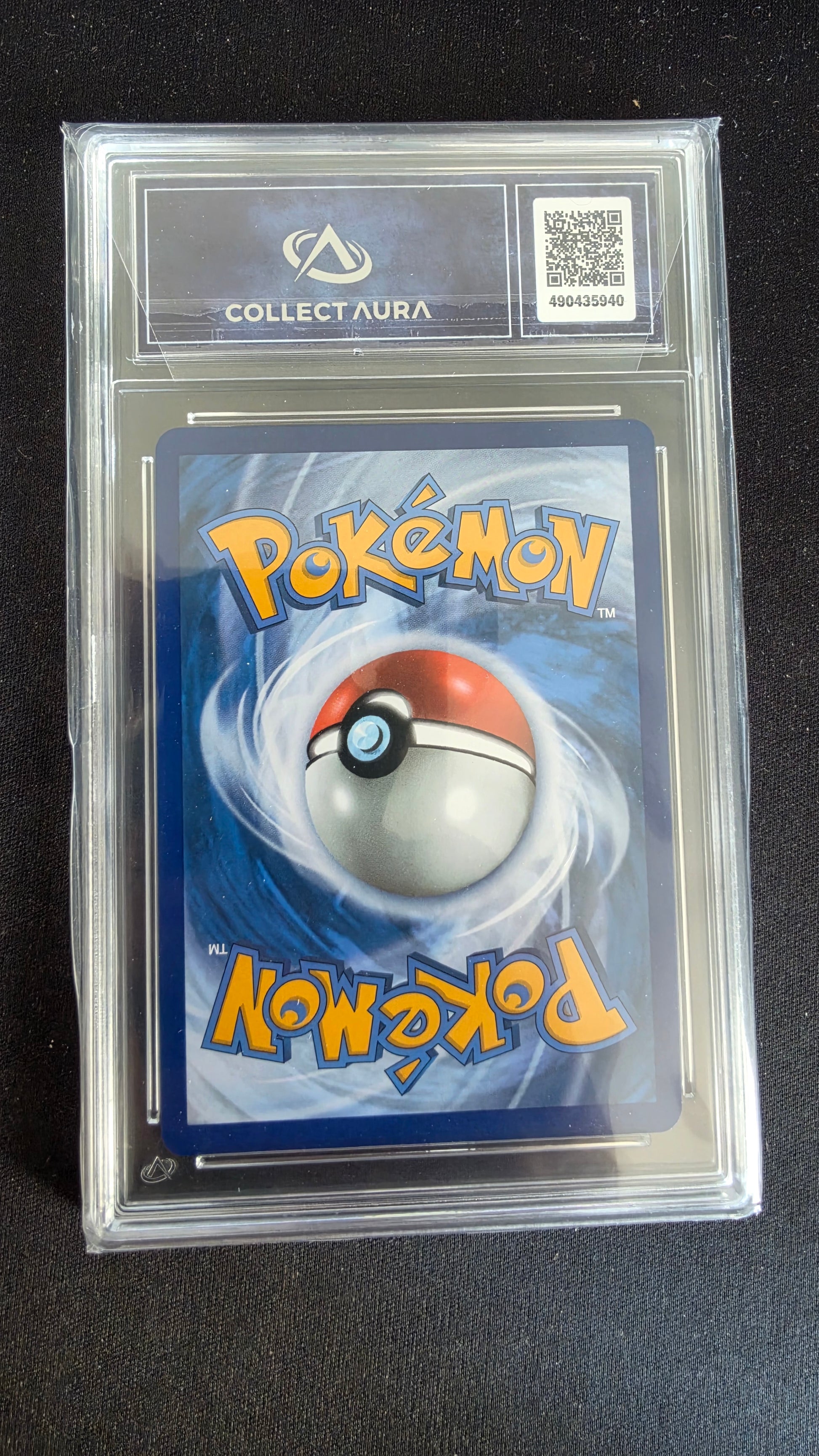 Carte Pokémon Gradée Collect Aura Reshiram 10 113/114 - arrière