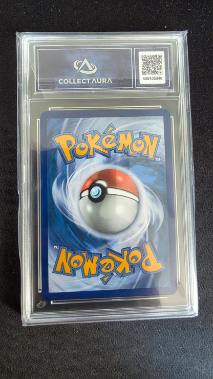 Carte Pokémon Gradée Collect Aura Reshiram 10 113/114 - arrière