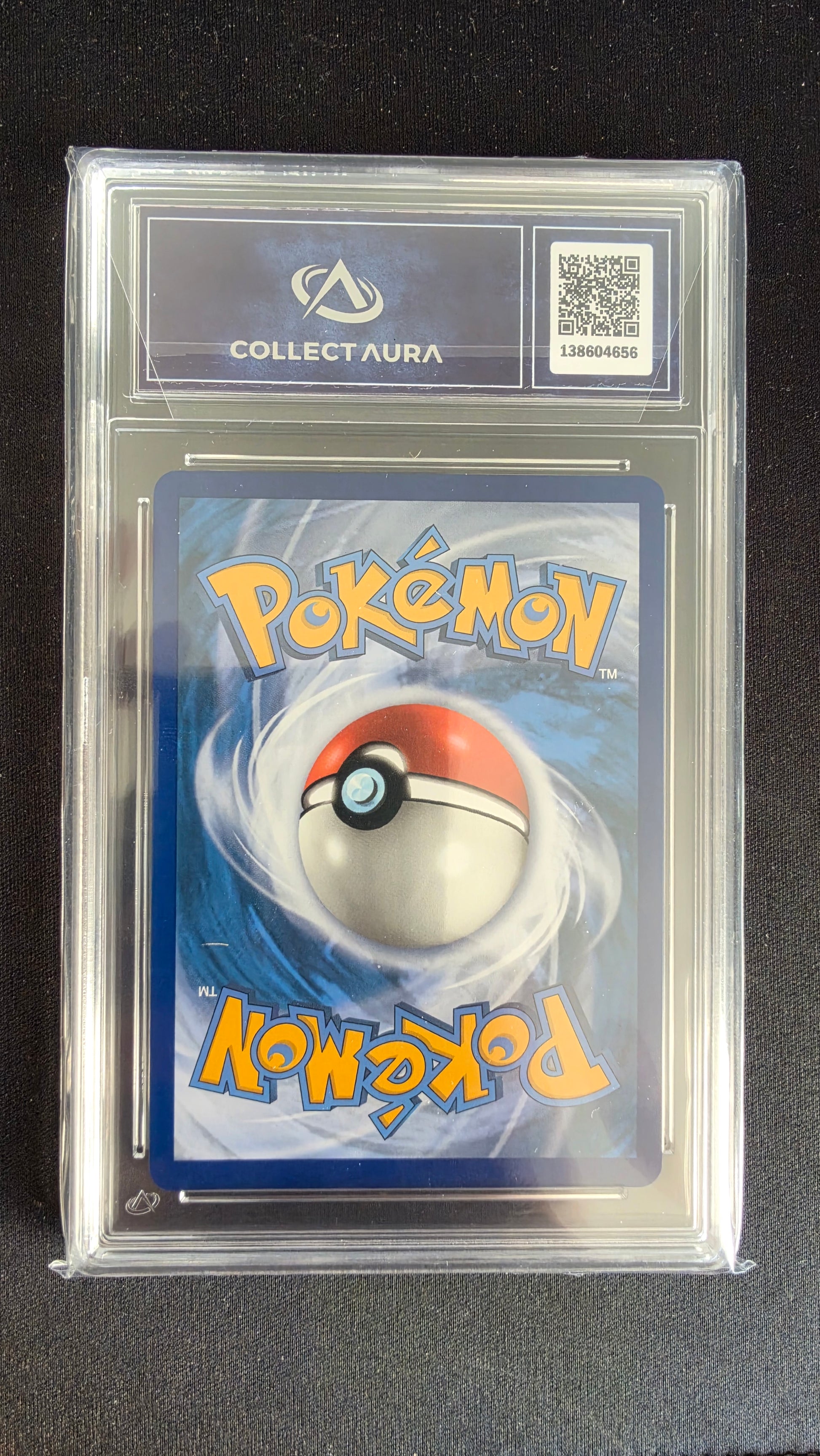 Carte Pokémon Gradée Collect Aura Shifours Mille Poing V 9.5 153/163 - arrière