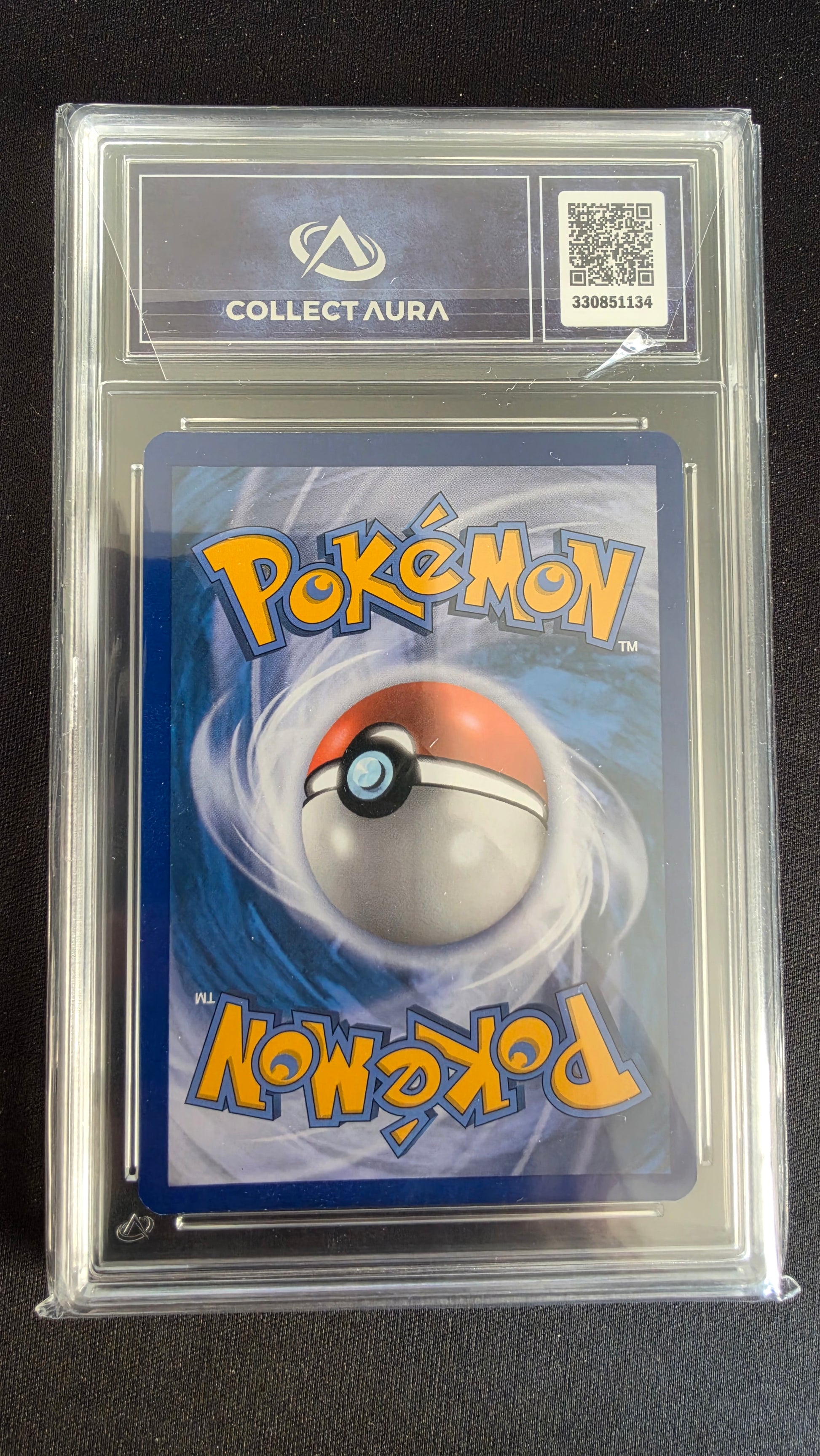 Carte Pokémon Gradée Collect Aura Tortank EX 10 17/83 - arrière