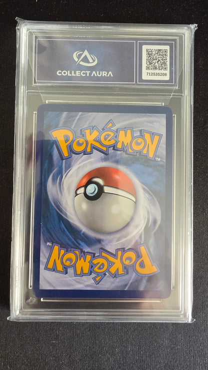 Carte Pokémon Gradée Collect Aura Volcanion ex 9 182/159 - arrière