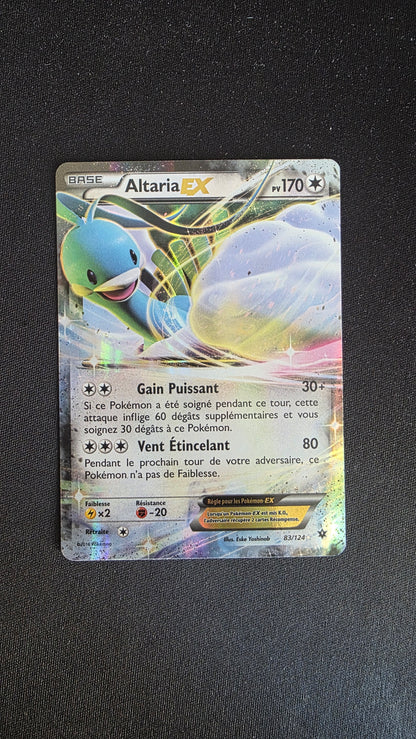Carte Pokémon Altaria EX 83/124 - face