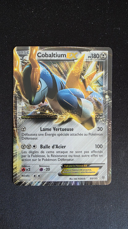Carte Pokémon Cobaltium EX 93/135 - face