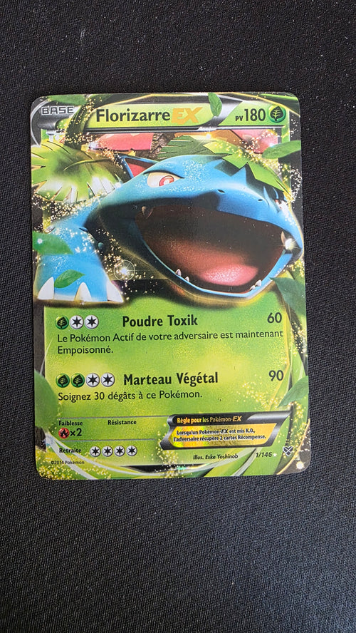 Carte Pokémon Florizarre EX 1/146