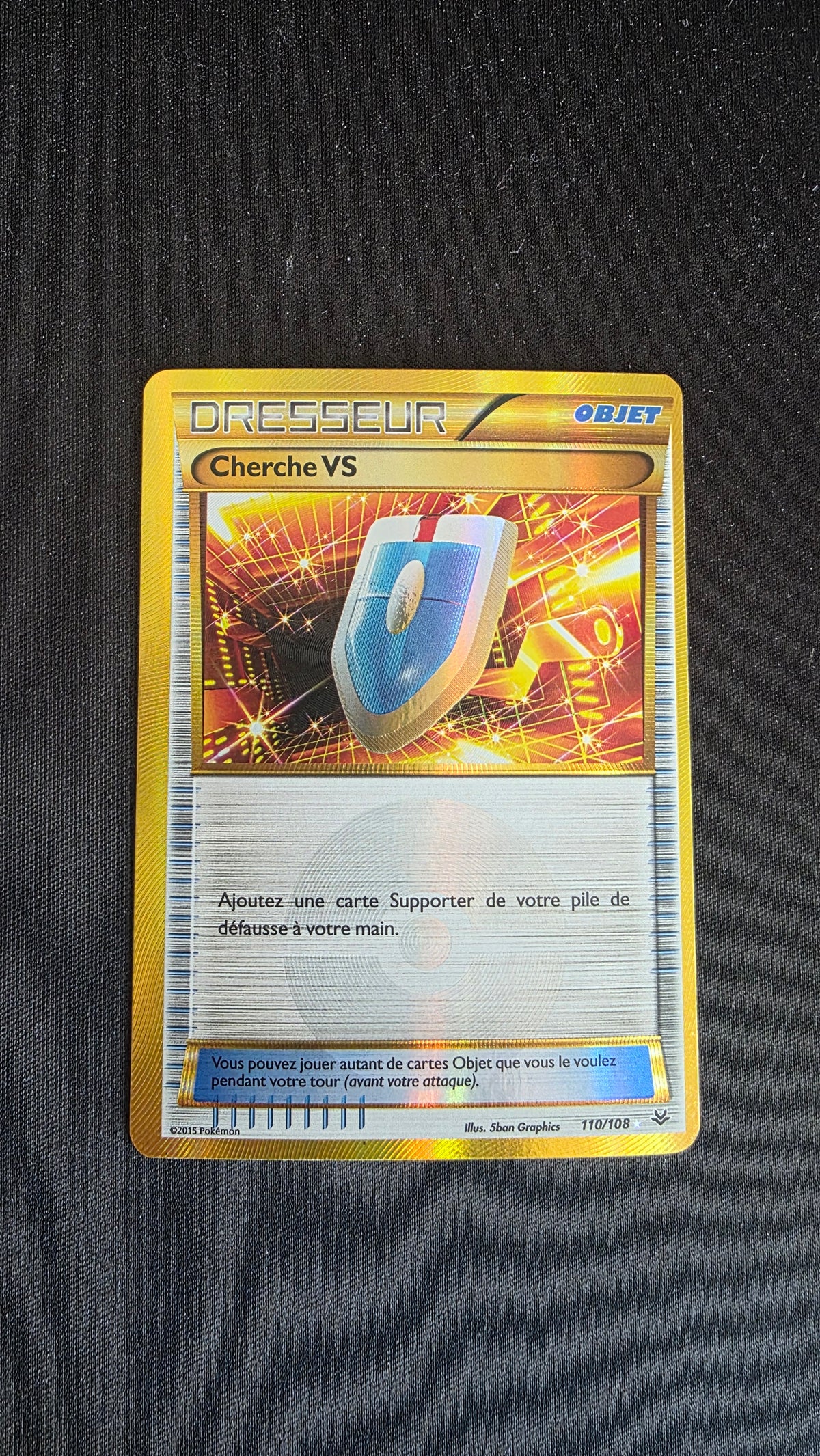 Carte Pokémon Galeking EX 93/160 - face