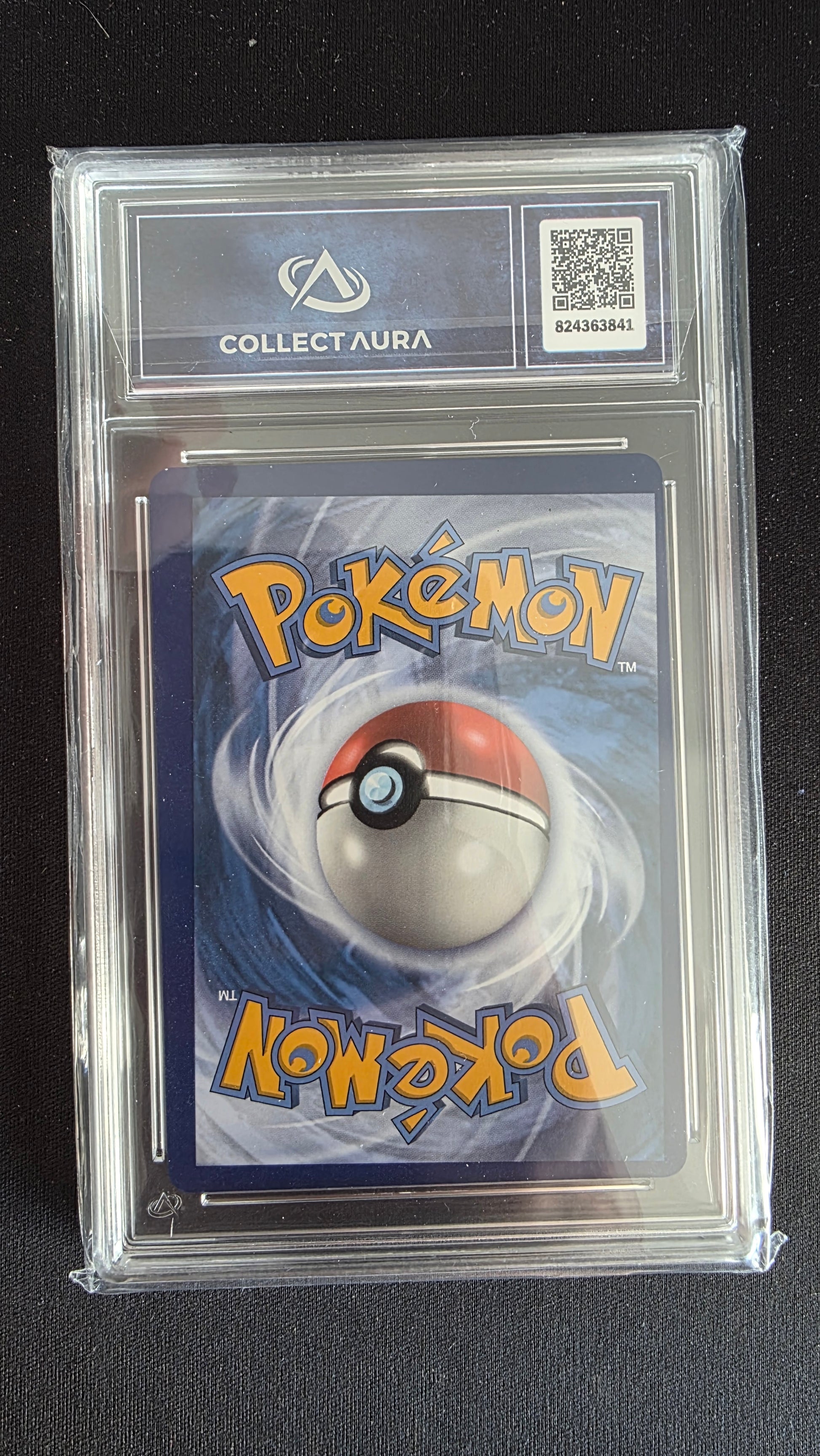 Carte Pokémon Gradée Collect Aura MISSCUT Charmilly V 9.5 064/072 - arrière
