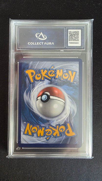 Carte Pokémon Gradée Collect Aura Dracaufeu Vmax Shiny 9 SV107/SV122 - arrière
