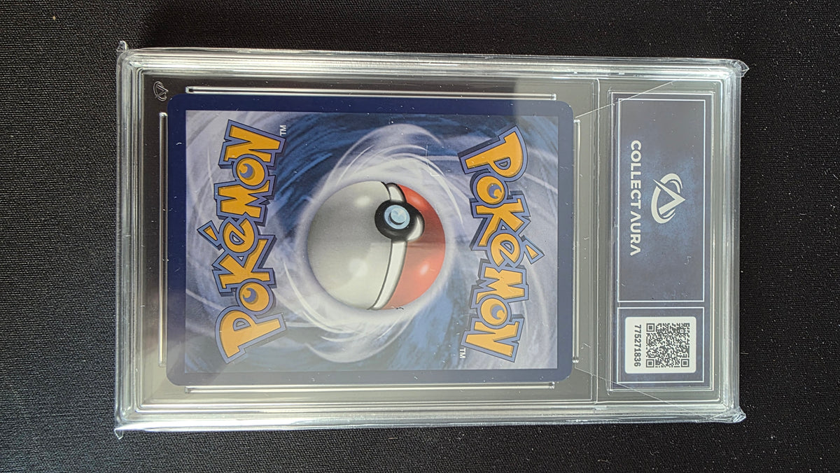 Carte Pokémon Gradée Collect Aura Aquali EX 9.5 023/131 Stamp Évolutions Prismatiques - arrière