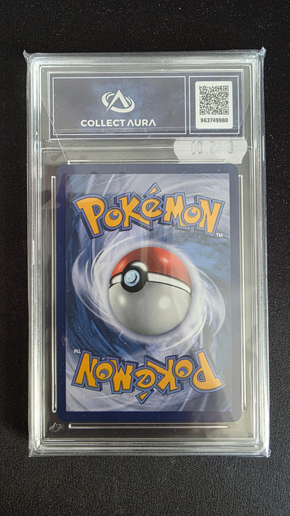 Carte Pokémon Gradée Collect Aura Ariane de la Team Rocket 10 237/182 - arrière