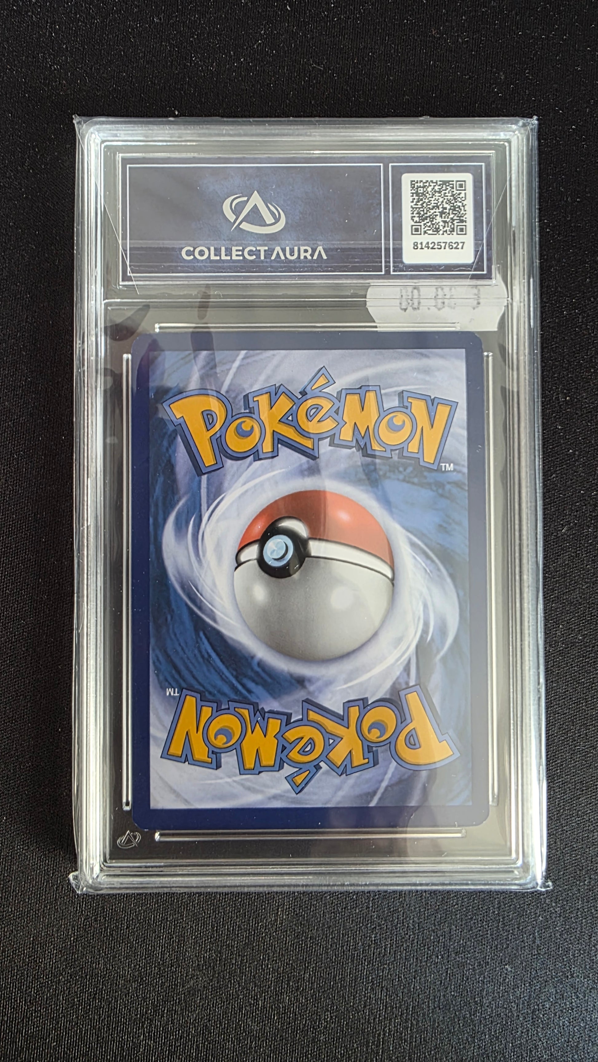Carte Pokémon Gradée Collect Aura Charisme de Giovanni 9.5 204/165 - arrière