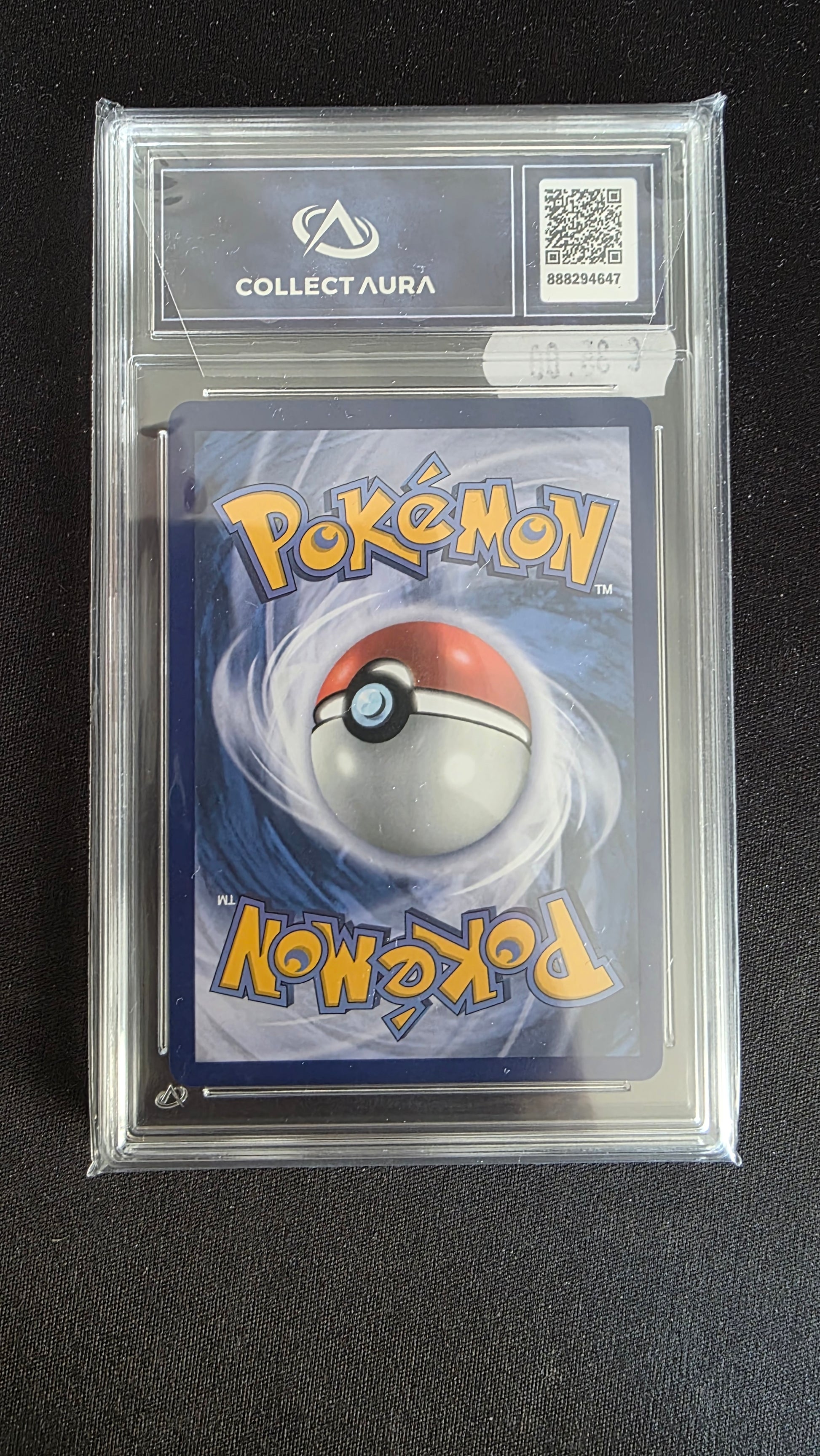 Carte Pokémon Gradée Collect Aura Compassion de Timmy 9.5 186/132 - arrière