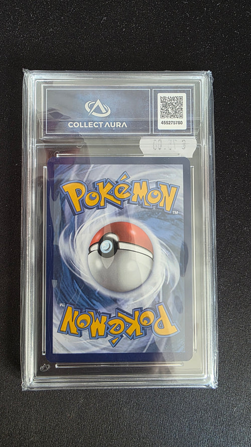 Carte Pokémon Gradée Collect Aura Conviction de Mortimer 9 211/162