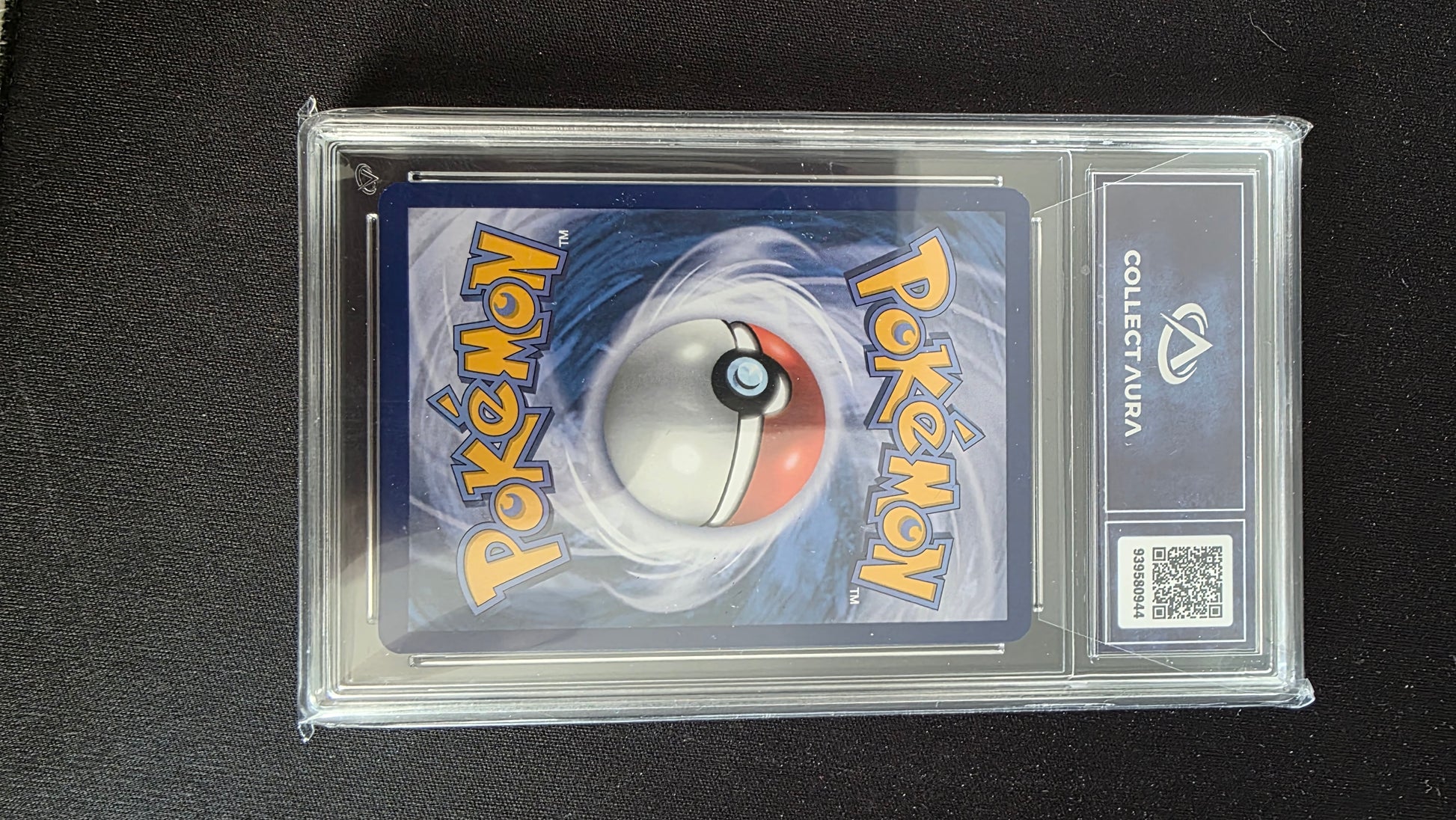 Carte Pokémon Gradée Collect Aura Évoli EX 10 075/131 Stamp Évolutions Prismatiques - arrière