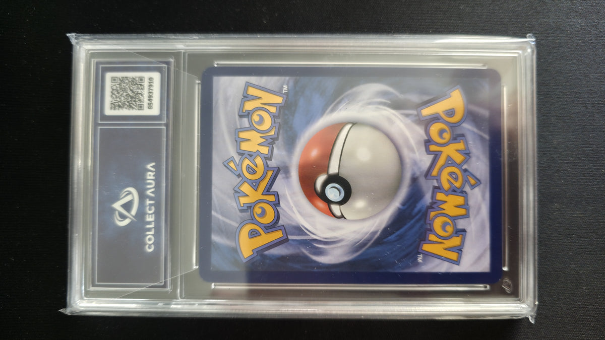 Carte Pokémon Gradée Collect Aura Évoli EX 9.5 075/131 Stamp Évolutions Prismatiques - arrière