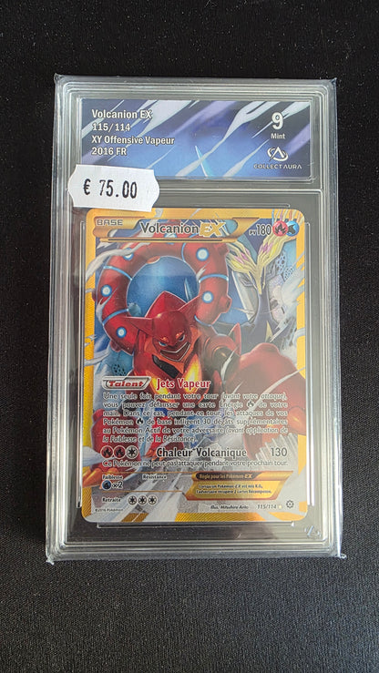 Carte Pokémon Gradée Collect Aura Gardevoir EX 9 116/114 - face