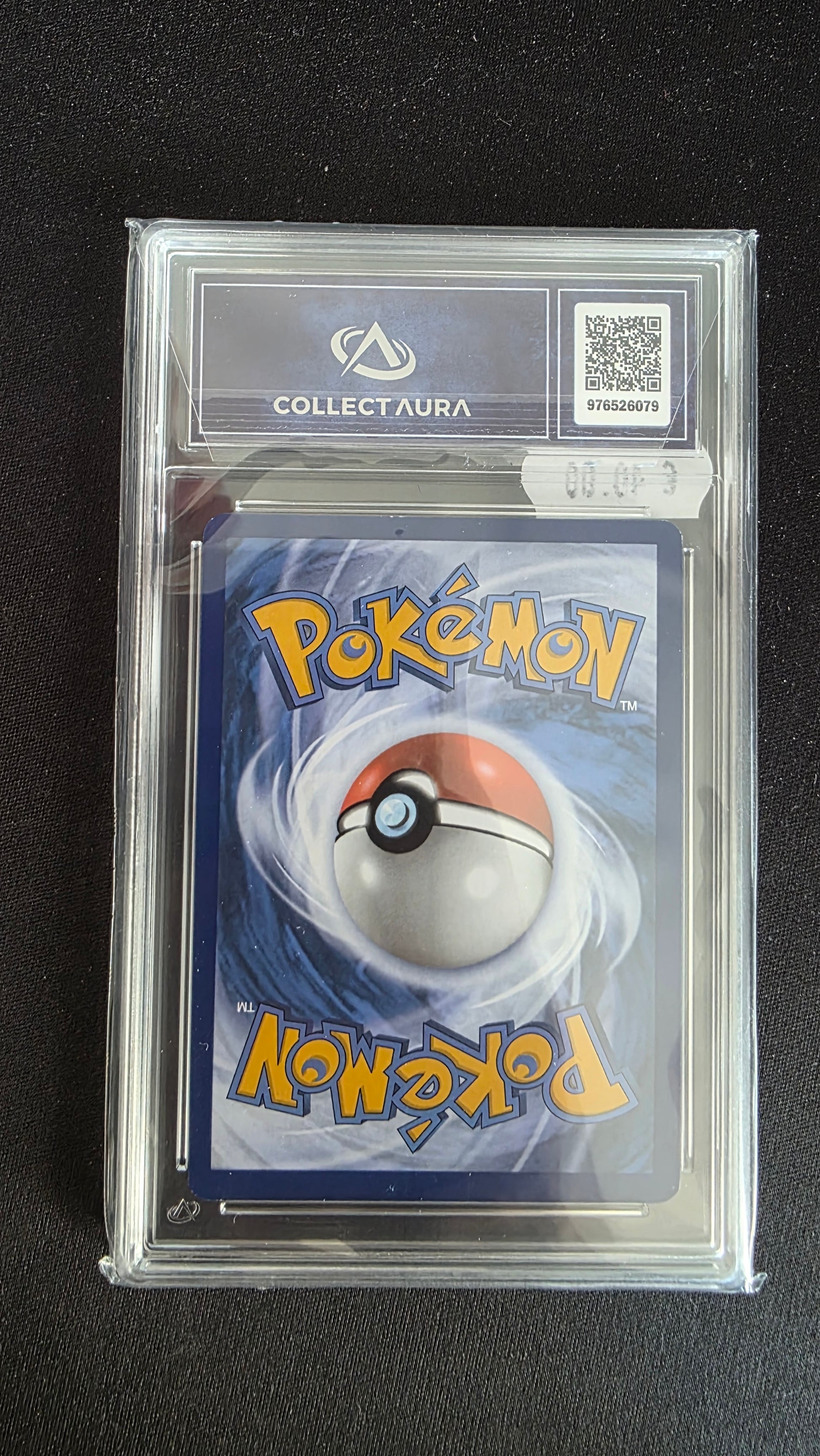 Carte Pokémon Gradée Collect Aura Invitation d’Erika 9.5 203/165 - arrière