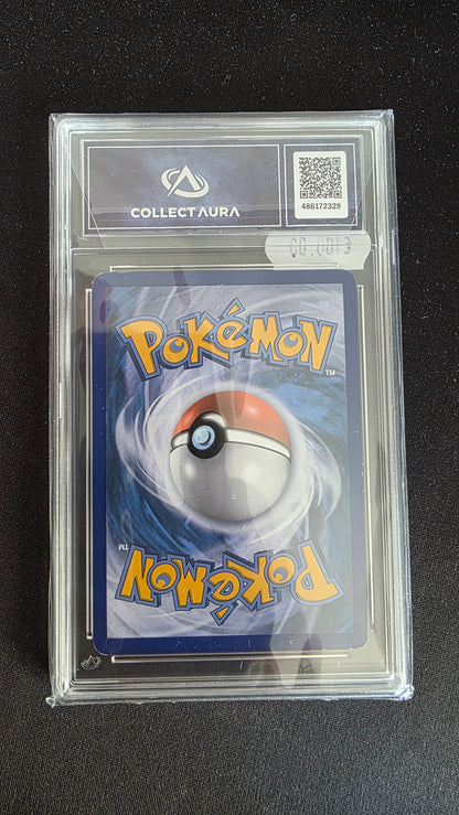 Carte Pokémon Gradée Collect Aura Léviator EX 8 123/122 - arrière