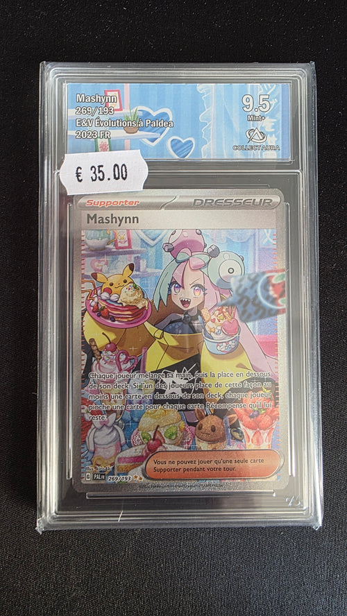 Carte Pokémon Gradée Collect Aura Mashynn 9.5 269/193