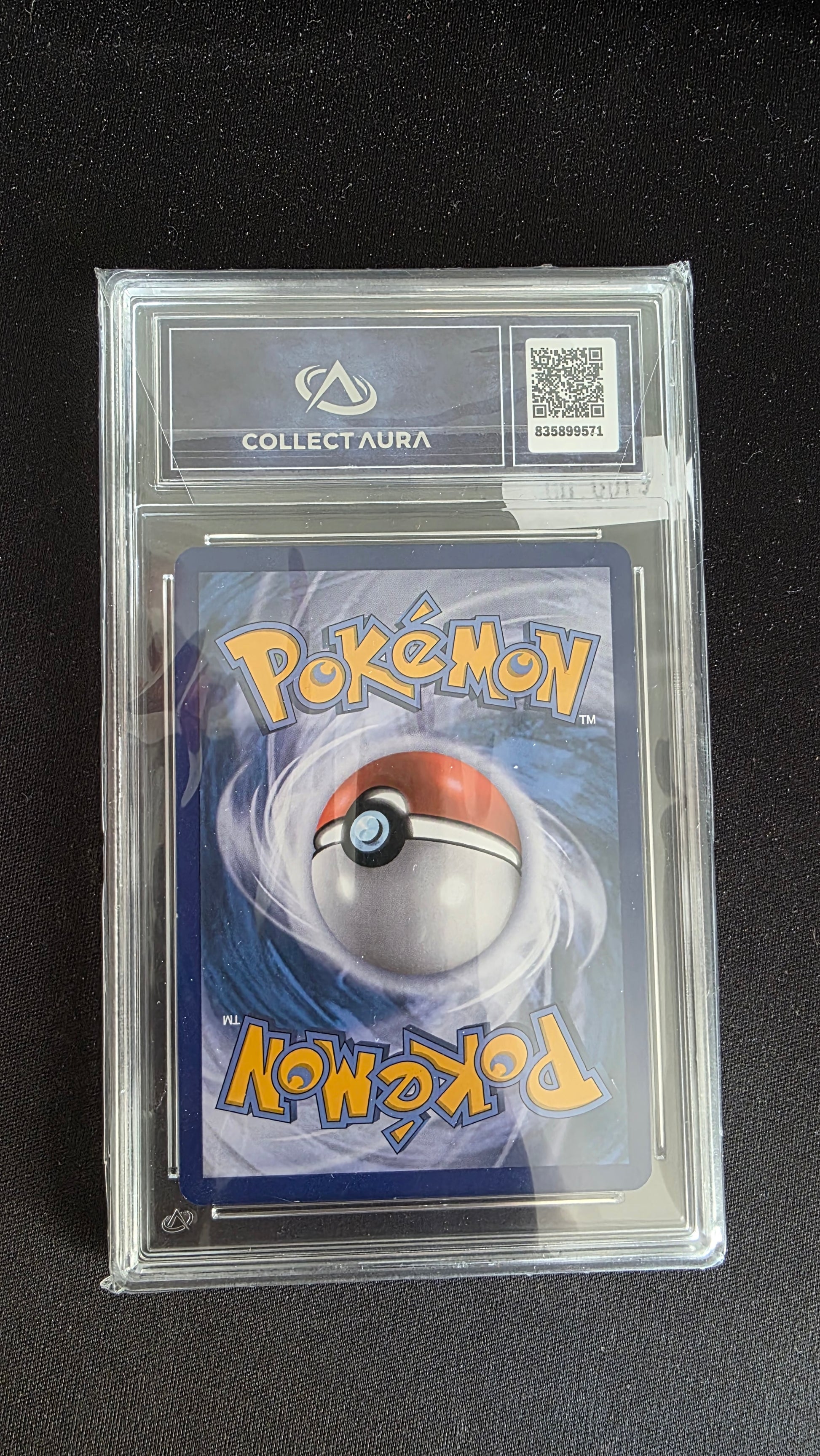 Carte Pokémon Gradée Collect Aura Méga Léviator EX 9 115/122 - arrière