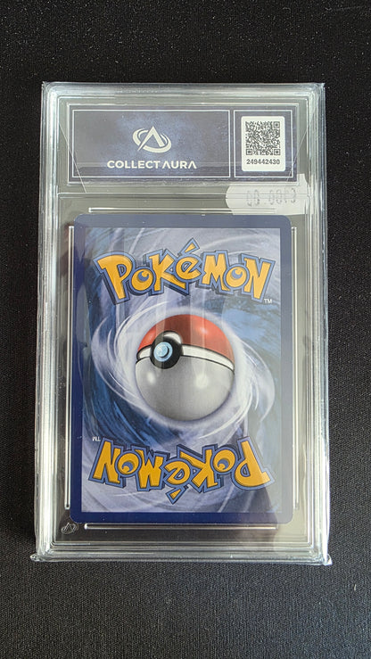 Carte Pokémon Gradée Collect Aura Méga Rayquaza EX 9 61/108 - arrière