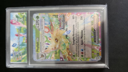 Carte Pokémon Gradée Collect Aura Phylali EX 9.5 006/131 Stamp Évolutions Prismatiques - face