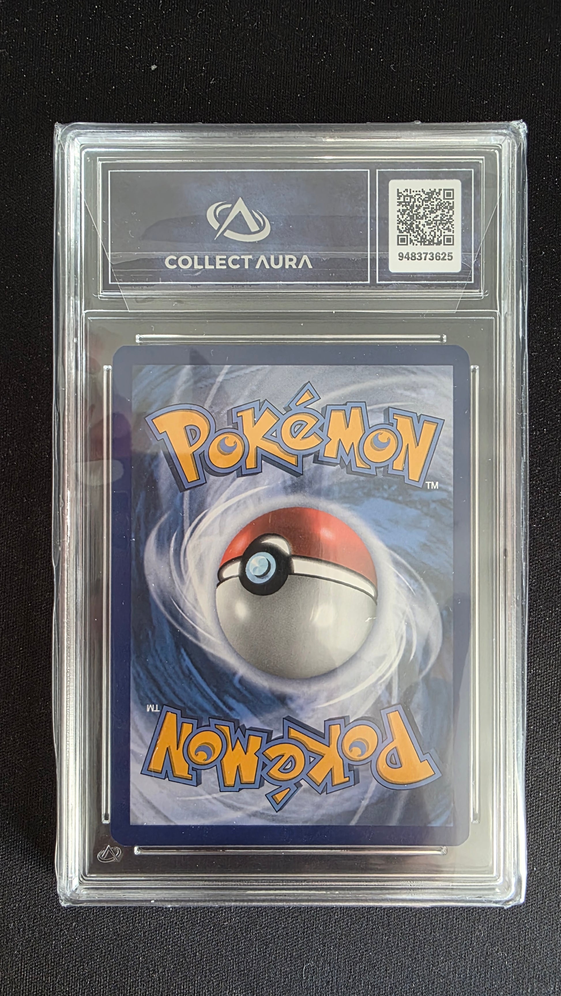 Carte Pokémon Gradée Collect Aura Poké Ball 9.5 SWSH146 - arrière