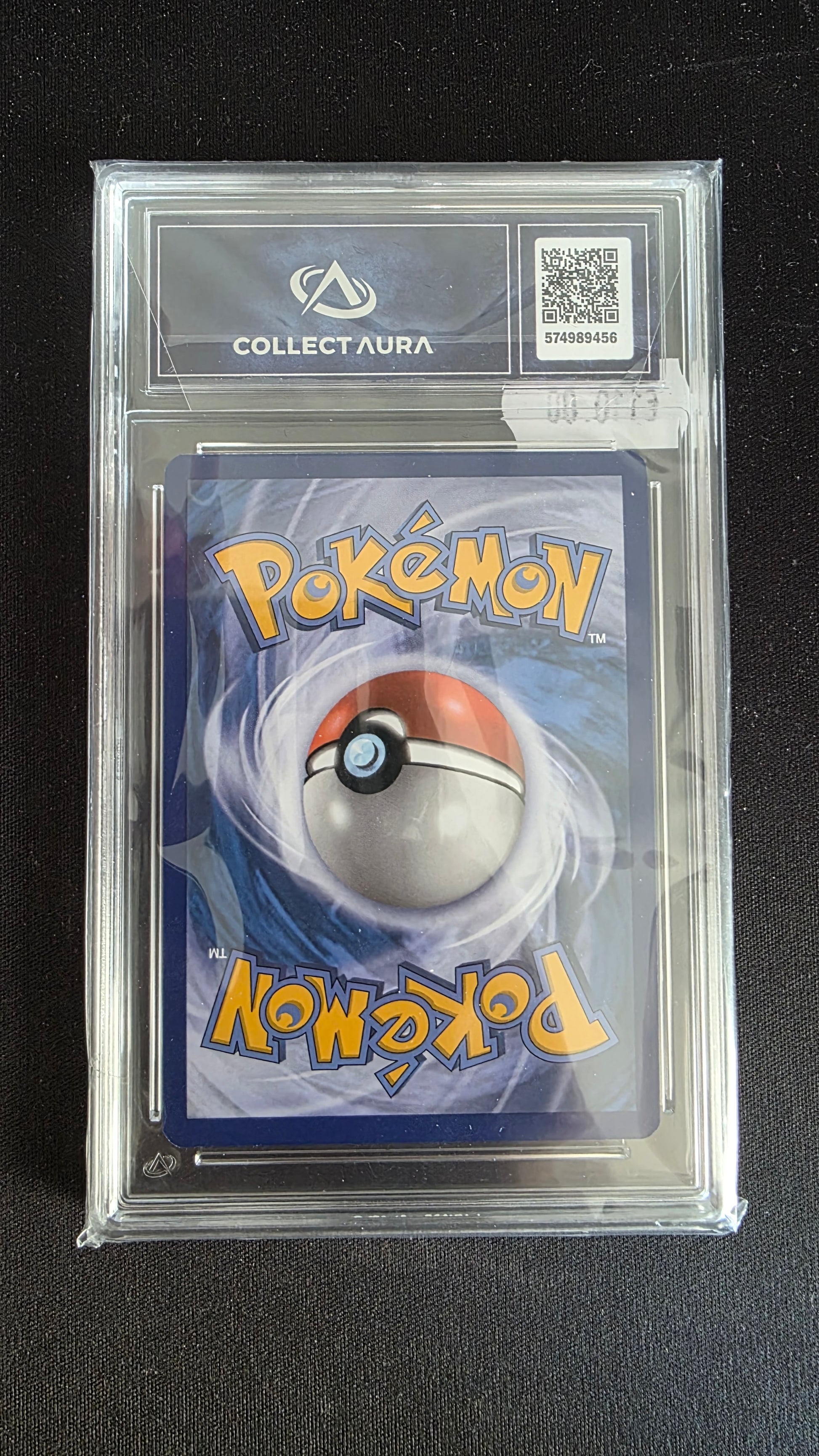 Carte Pokémon Gradée Collect Aura Vocation EX 9 115/114 - arrière