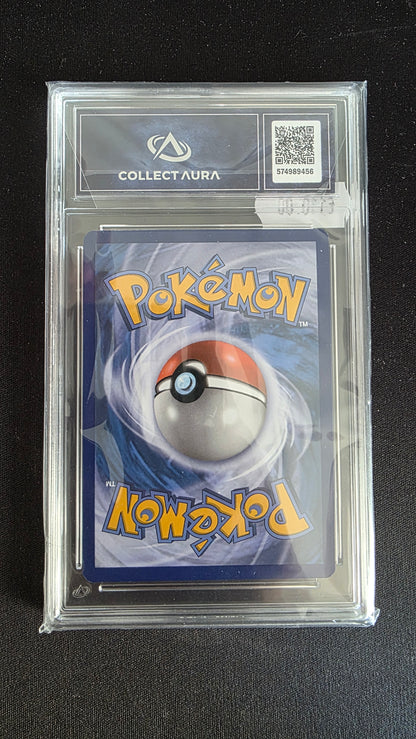 Carte Pokémon Gradée Collect Aura Vocation EX 9 115/114 - arrière