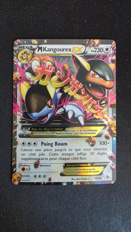 Carte Pokémon Méga Kangourex EX 79/106