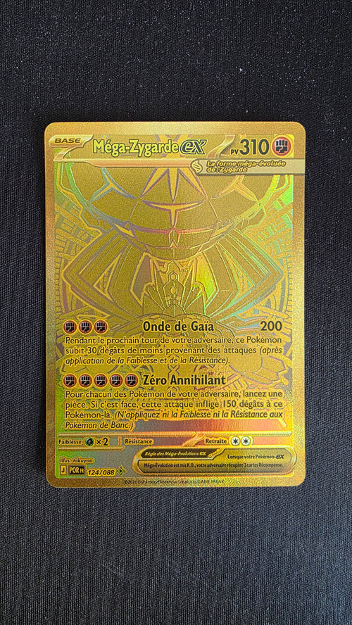 Carte Pokémon Méga Zygarde EX 124/088