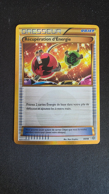 Carte Pokémon Récupération d’Énergie 99/98 - face
