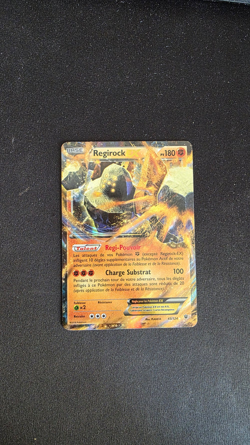 Carte Pokémon Regirock EX 43/124