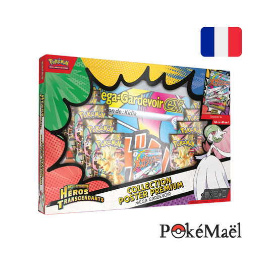 [précommande] Coffret Collection Premium Poster Héros Transcendants ME2.5 – Méga-Gardevoir-ex (FR)