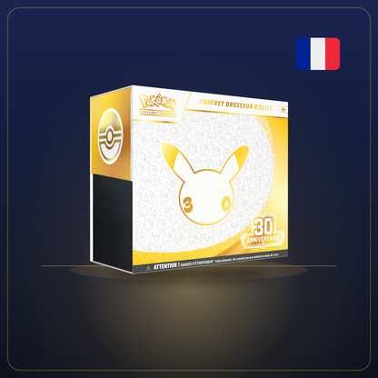 Coffret Dresseur d'Élite (ETB) Pokémon 30e Anniversaire