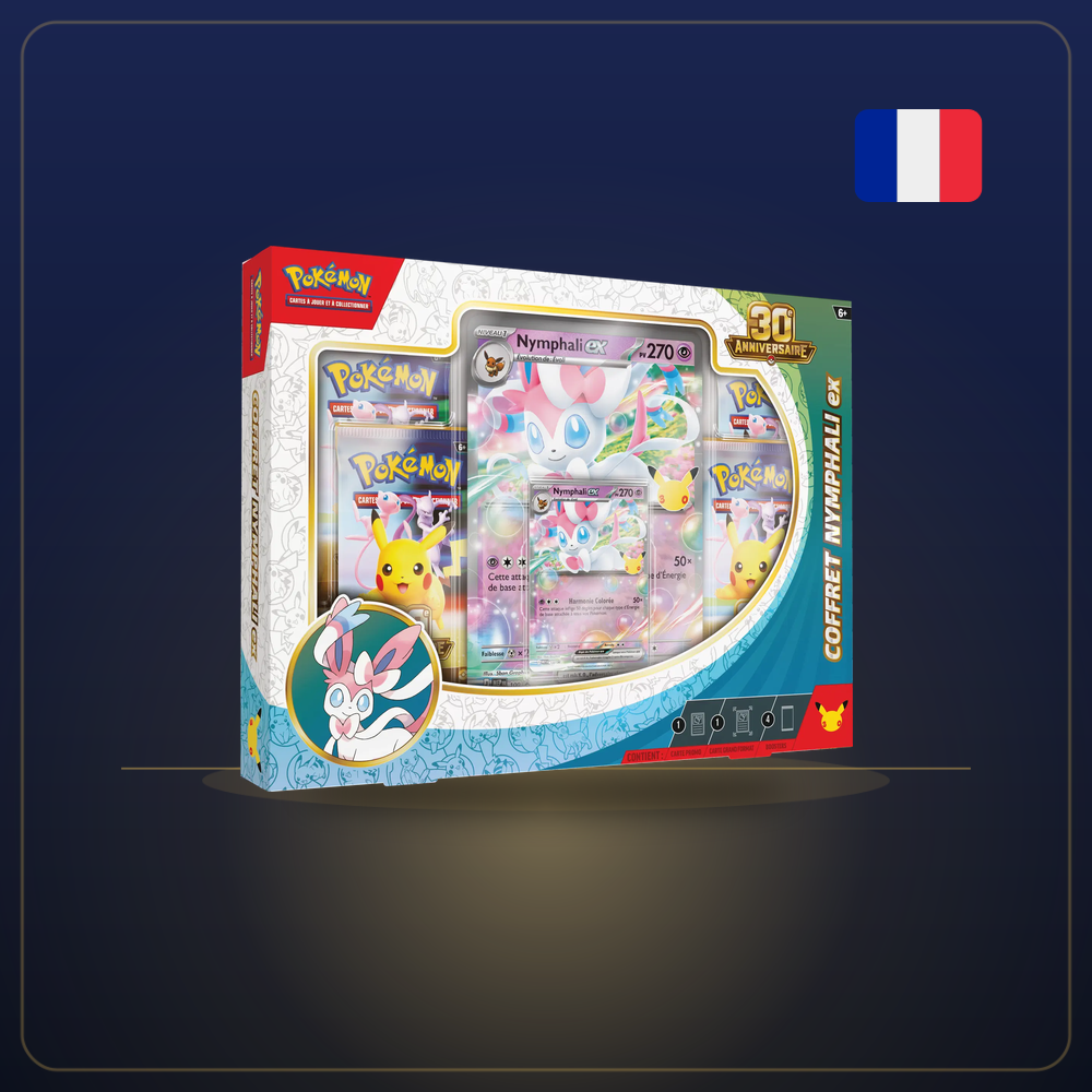 Coffret Nymphali-ex Pokémon 30e Anniversaire