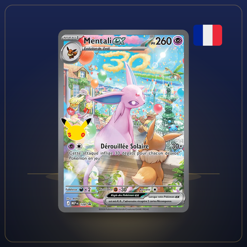 [Précommande] Coffret Ultra-Premium (UPC) Journée — Mentali Pokémon 30e Anniversaire (FR)