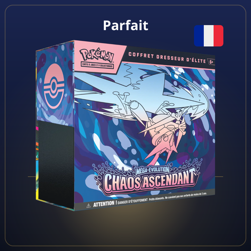 ETB / Coffret Dresseur d’Élite Pokémon Chaos Ascendant ME4 SCELLÉ PARFAIT (FR)