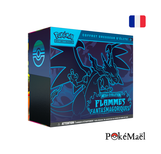 [précommande] Coffret Dresseur d’Élite / ETB Pokémon Flammes Fantasmagoriques ME2 (FR)