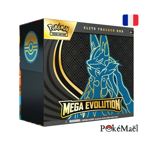 Précommande ETB / Coffret Dresseur d'Élite Pokémon Méga-Évolution Lucario