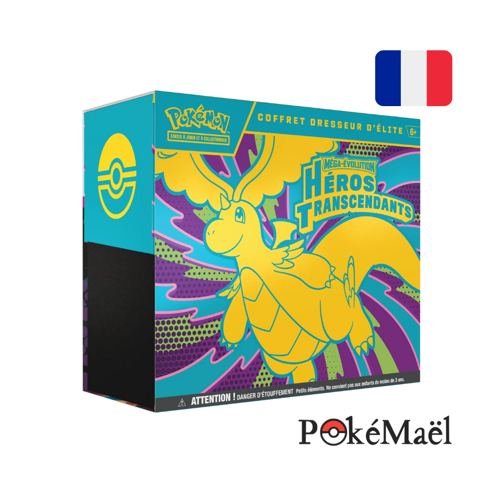 [précommande] ETB / Coffret Dresseur d’Élite – Héros Transcendants ME2.5 (FR)