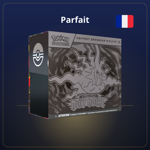 [Précommande] ETB / coffret dresseur d'élite parfait Pokémon ME5 Nuit Noire (FR)