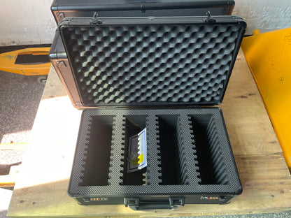 Valise Pour Cartes Gradées - 4 rangées 56 cartes